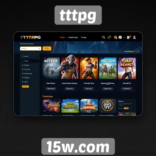 Análise da interface do usuário no site de jogos tttpg
